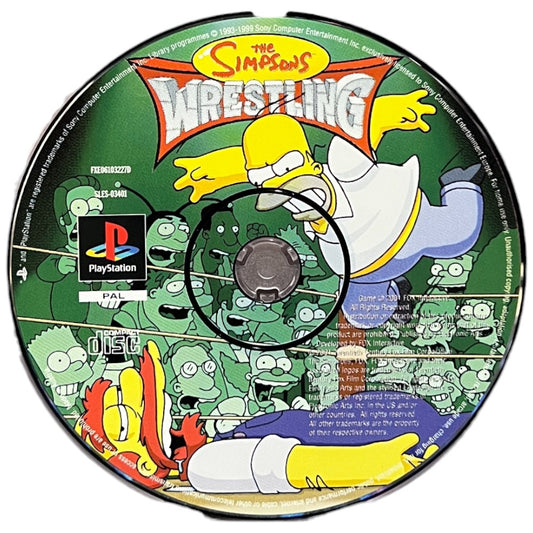 The Simpsons Wrestling - PS1