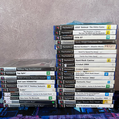 PlayStation 2 Console & Games Bundle - PS2