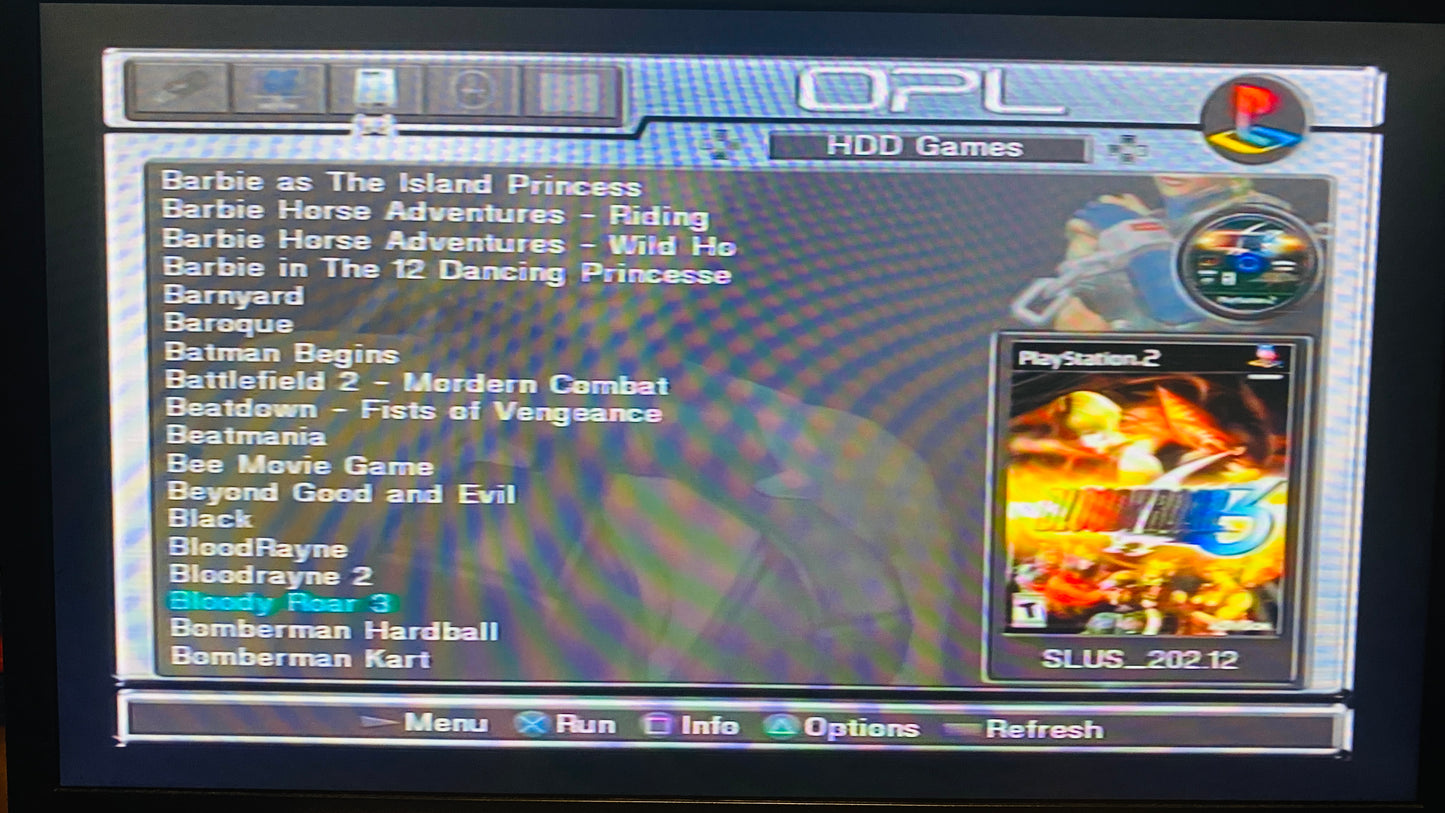 Modded PS2 Console Bundle