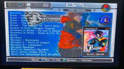 Modded PS2 Console Bundle