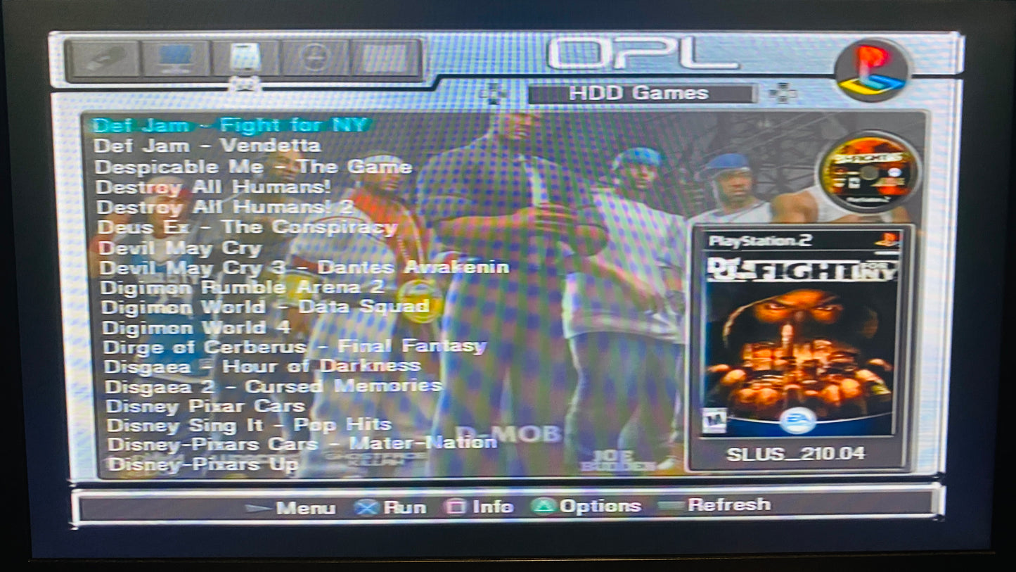 Modded PS2 Console Bundle