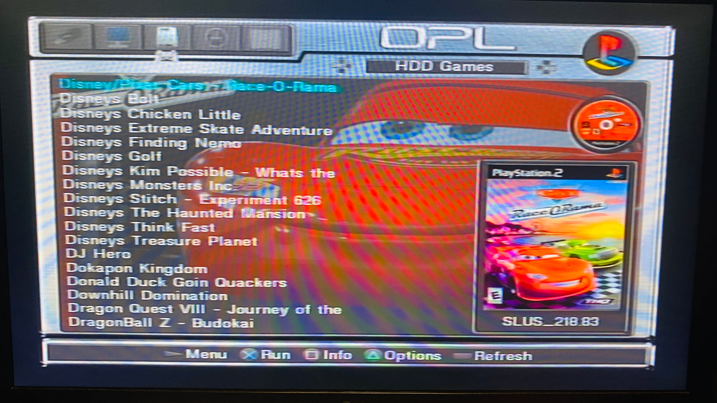 Modded PS2 Console Bundle