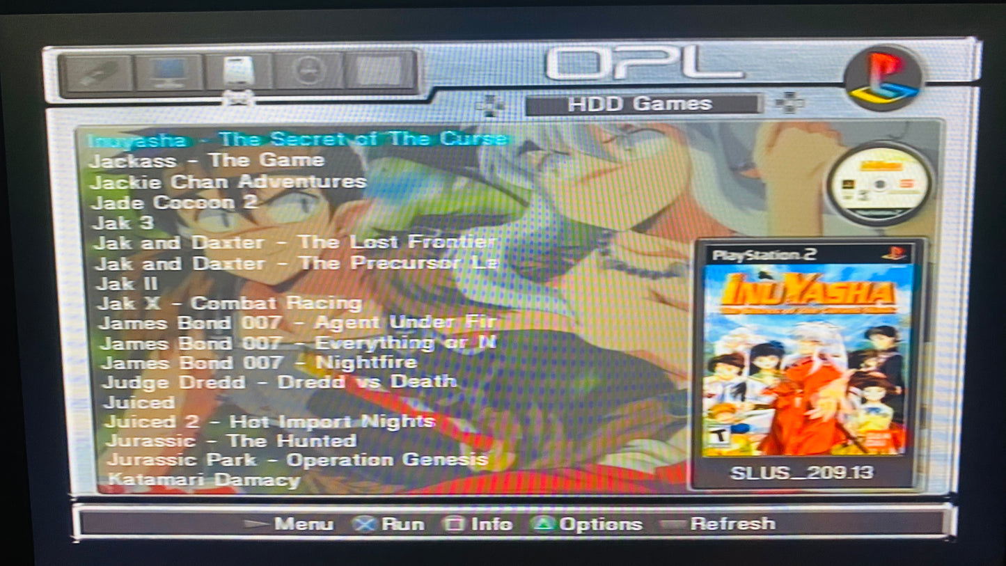 Modded PS2 Console Bundle