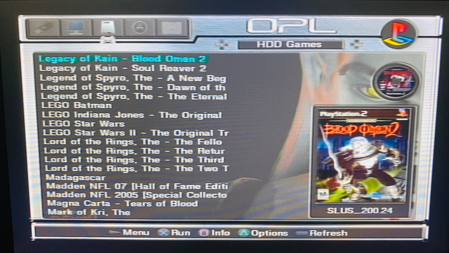 Modded PS2 Console Bundle