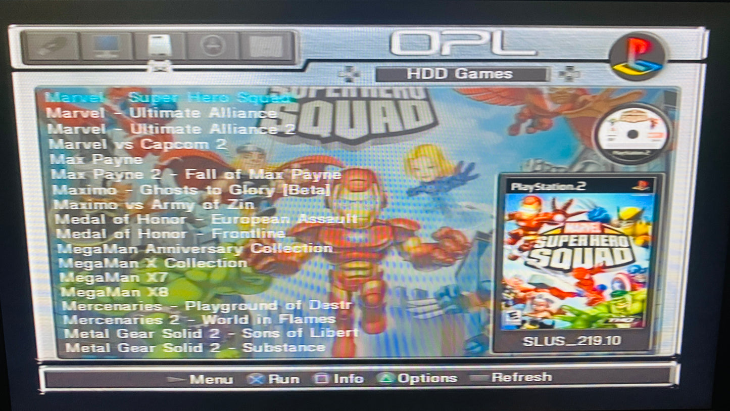 Modded PS2 Console Bundle