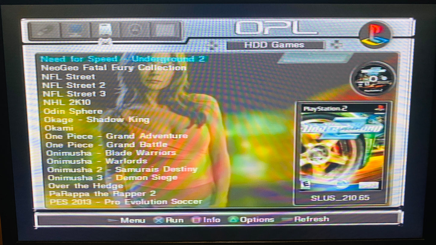 Modded PS2 Console Bundle
