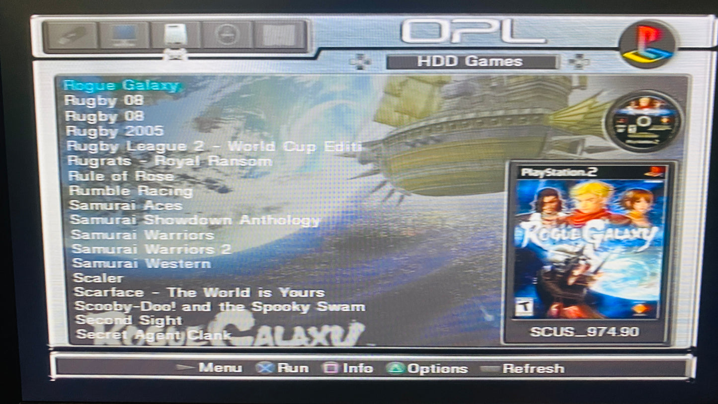 Modded PS2 Console Bundle