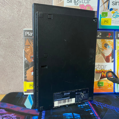 PlayStation 2 Console, Singstar Games & Microphones Bundle! - PS2