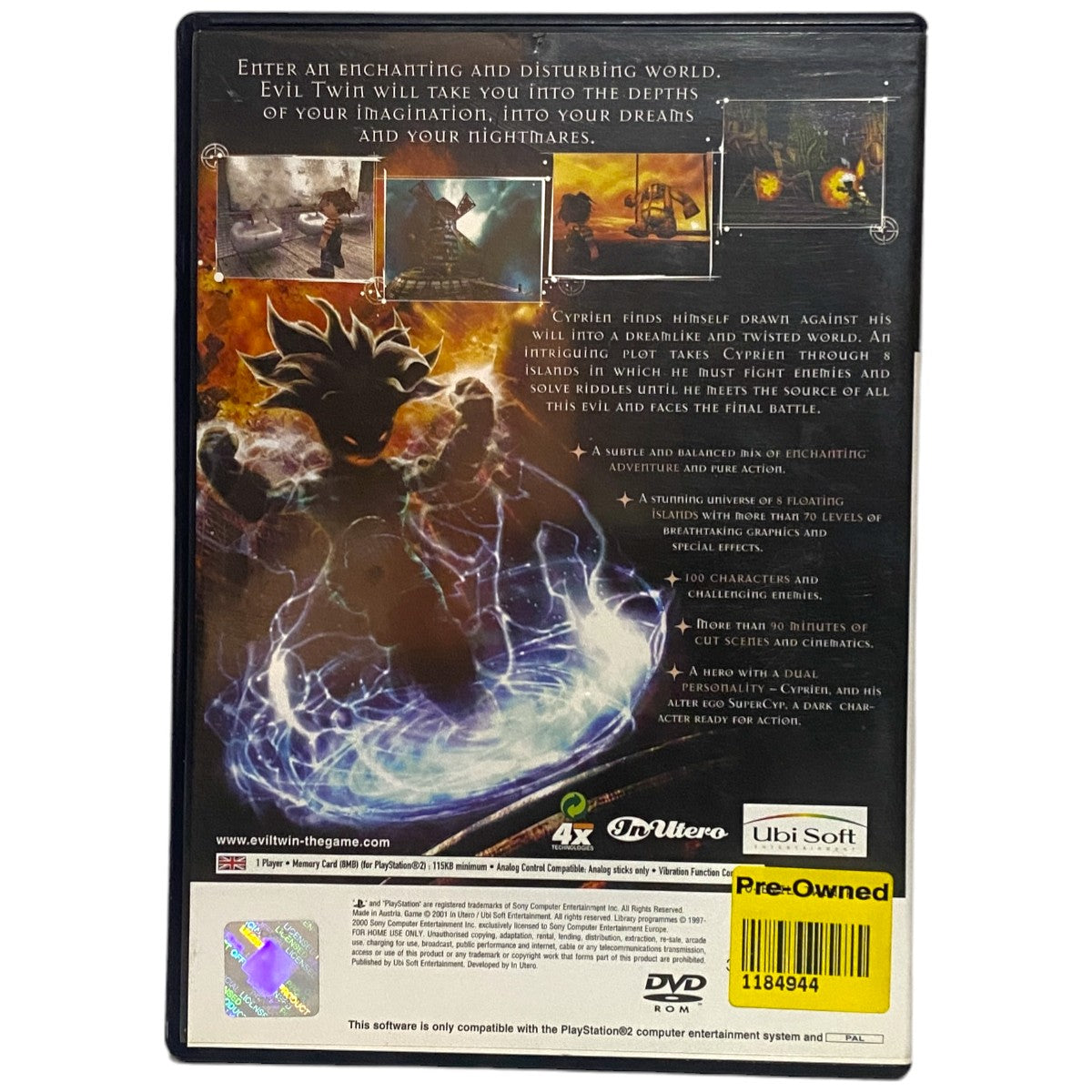 Evil Twin: Cyprien's Chronicles - PS2