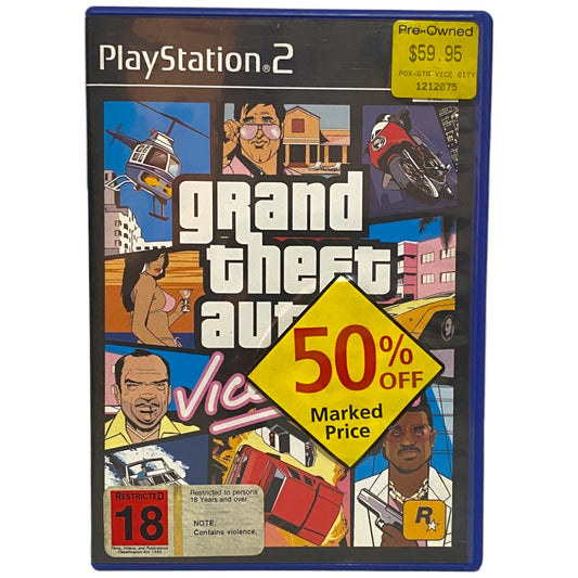 Grand Theft Auto: Vice City - PS2
