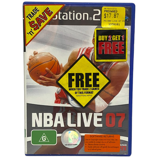 NBA Live 07 - PS2
