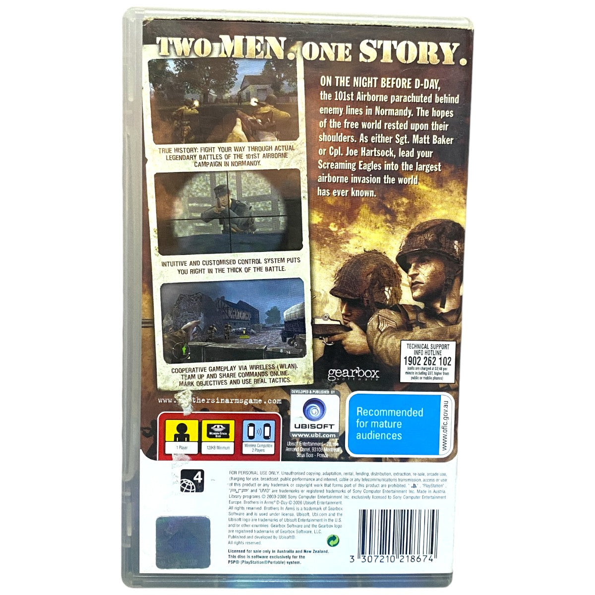 Brothers in Arms: D-Day - PSP