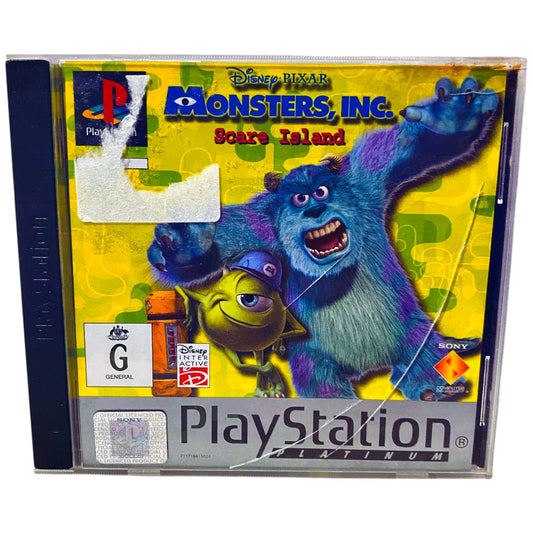 Disney•Pixar's Monsters, Inc.: Scare Island - PS1