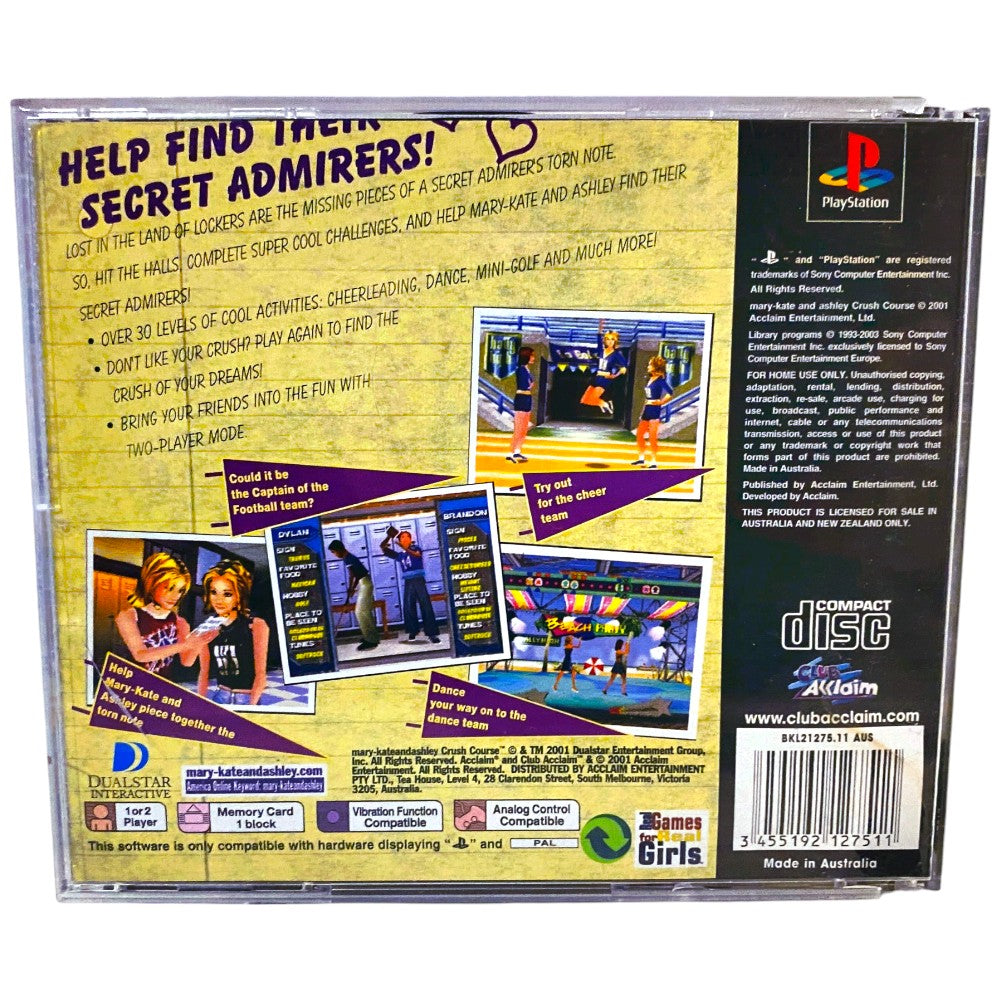 Mary-Kate and Ashley: Crush Course - PS1