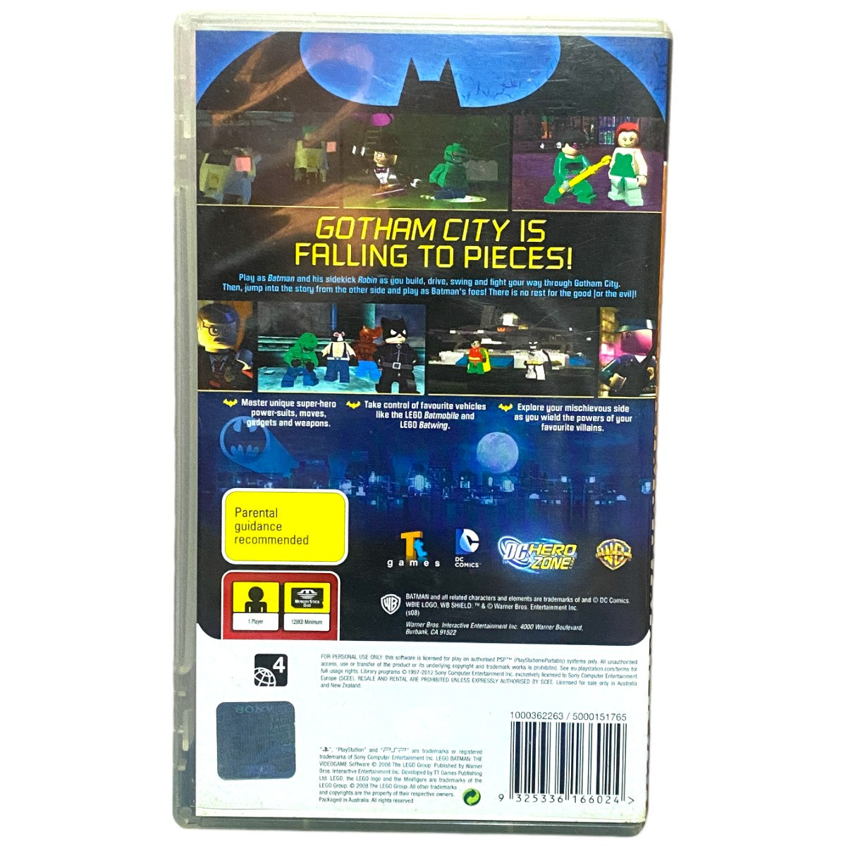 LEGO Batman: The Videogame - PSP