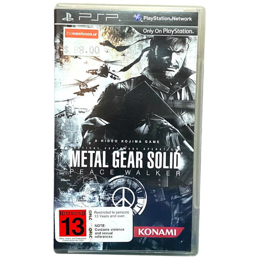 Metal Gear Solid: Peace Walker - PSP