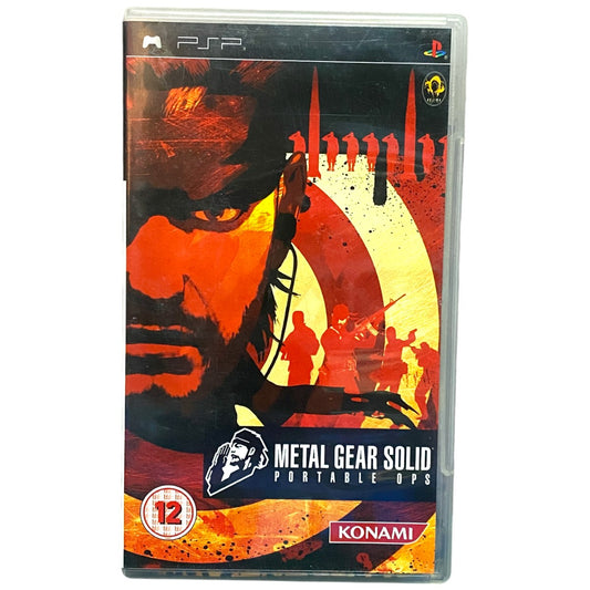 Metal Gear Solid: Portable Ops - PSP