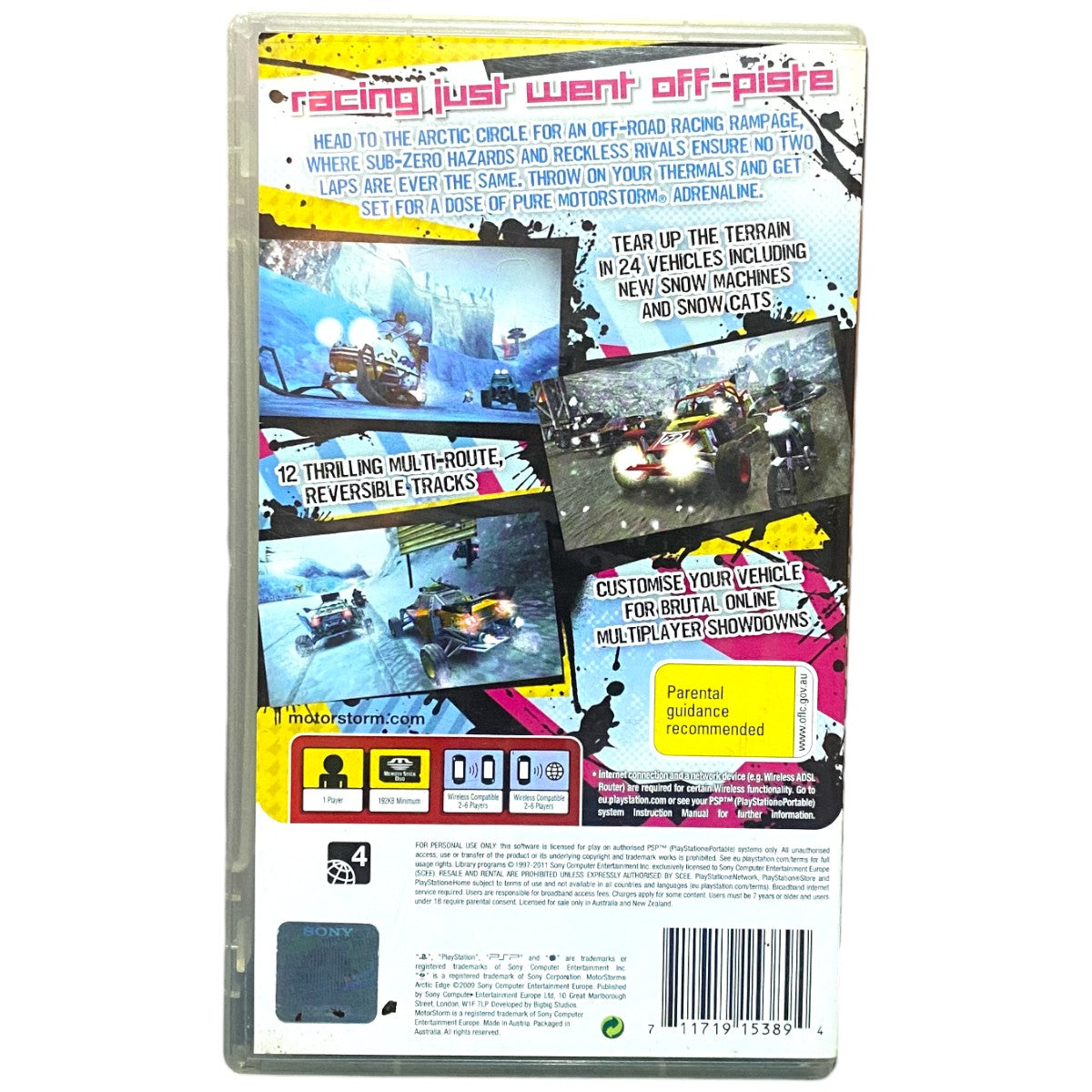 MotorStorm: Arctic Edge - PSP