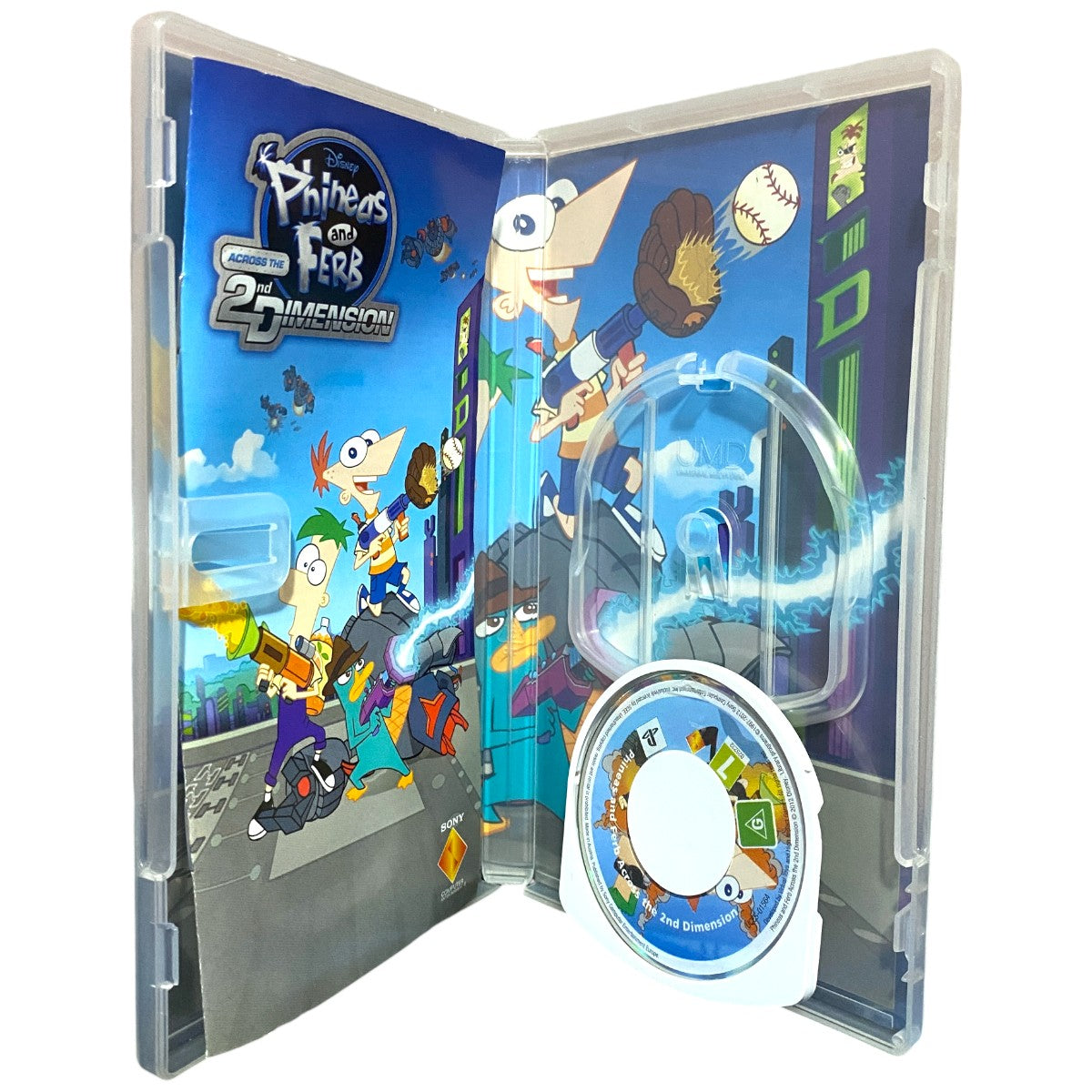 Phineas and Ferb: Across the 2nd Dimension - PSP