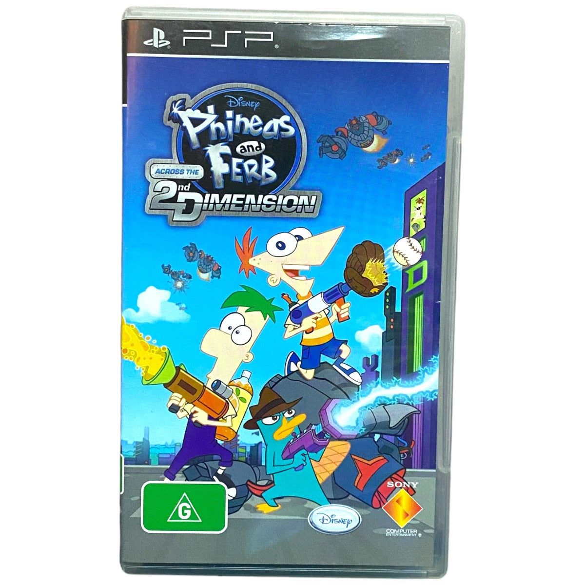 Phineas and Ferb: Across the 2nd Dimension - PSP