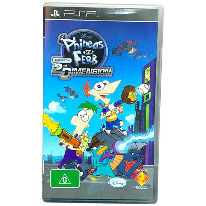 Phineas and Ferb: Across the 2nd Dimension - PSP
