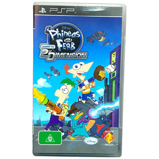 Phineas and Ferb: Across the 2nd Dimension - PSP