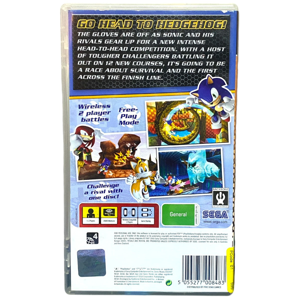 Sonic Rivals 2 - PSP