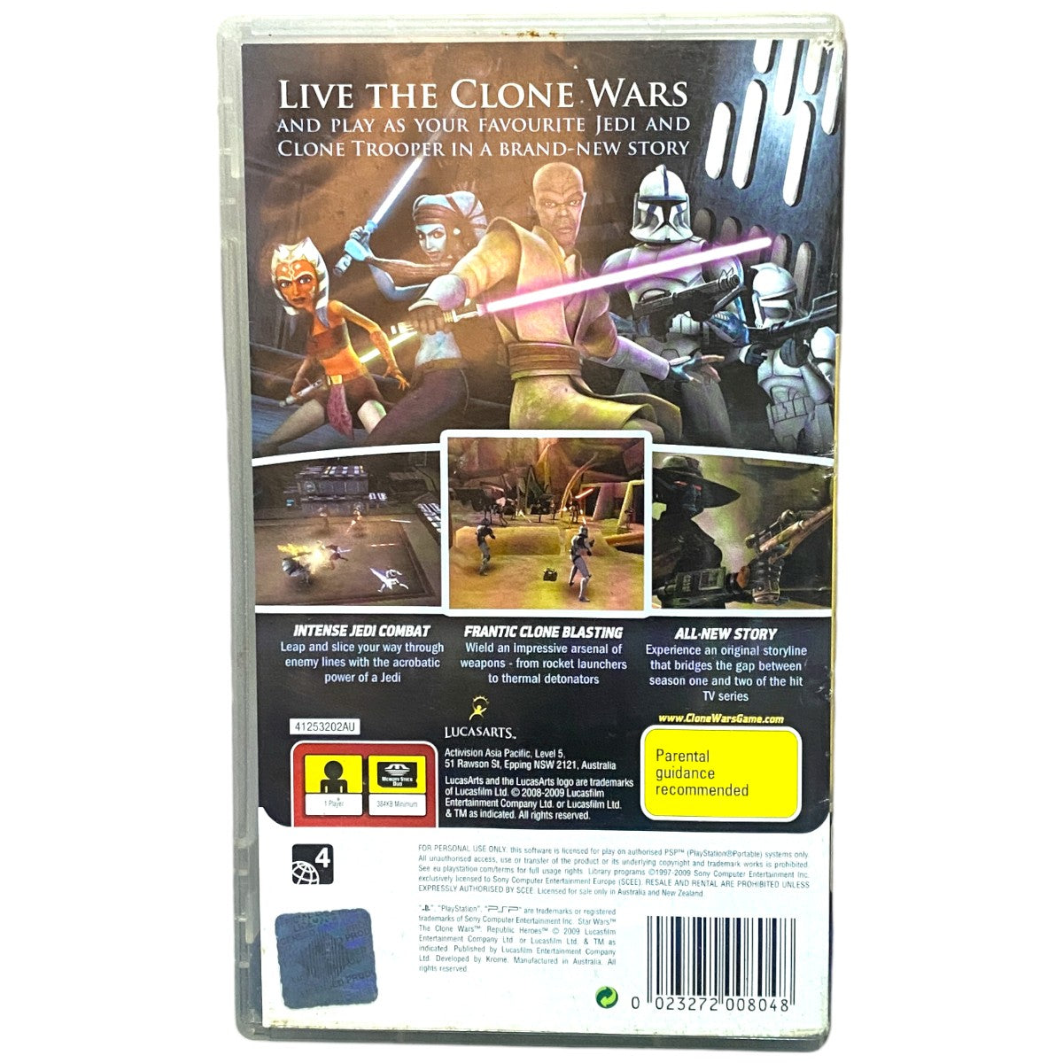 Star Wars: The Clone Wars - Republic Heroes - PSP