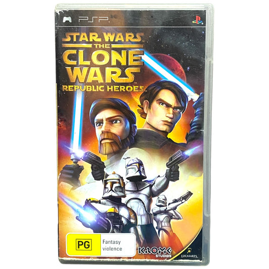 Star Wars: The Clone Wars - Republic Heroes - PSP
