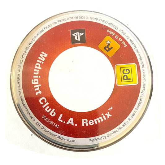 Midnight Club: L.A. Remix - PSP