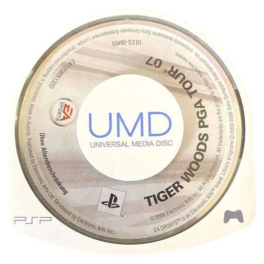 Tiger Woods PGA Tour 07 - PSP